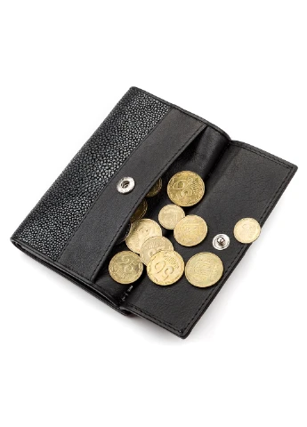 Чоловіче шкіряне портмоне 12,5х9,5 см Stingray Leather (252131871)