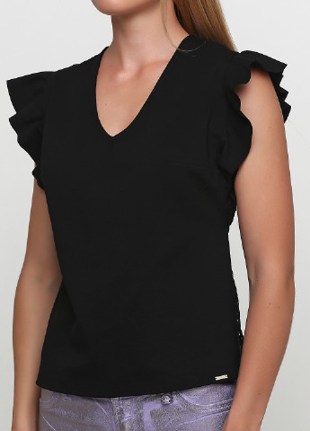Чорна літня блуза Guess by Marciano