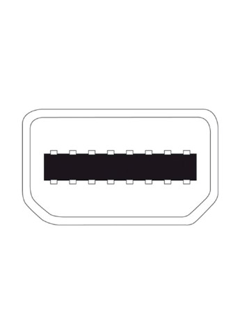 Кабель Digitus ASSMANN MiniDisplayPort to DVI (AM/AM) 1.0m, white (AK-340305-010-W) белый