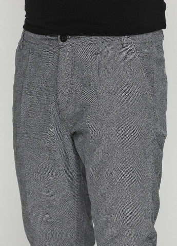 Темно-серые кэжуал демисезонные зауженные брюки Antony Morato