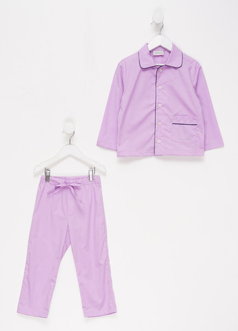 Лілова всесезон піжама (сорочка, штани) рубашка + брюки MOONS