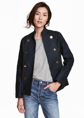 Синяя куртка H&M