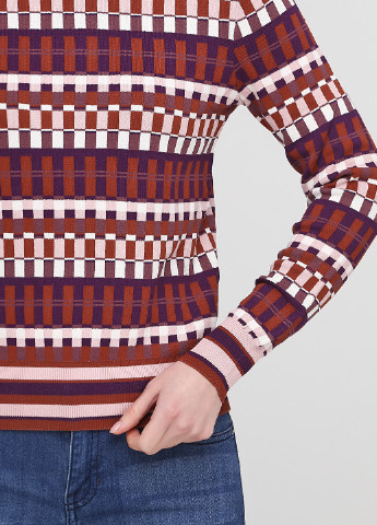 Коричневый демисезонный свитер Vero Moda