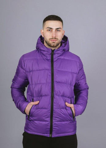 Фіолетова демісезонна куртка rainbow VDLK