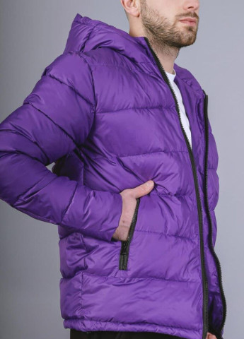 Фіолетова демісезонна куртка rainbow VDLK