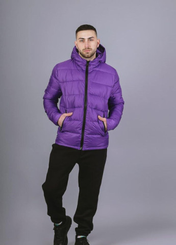 Фіолетова демісезонна куртка rainbow VDLK