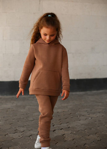 Коричневый демисезонный костюм (худые, брюки) BRAZERS