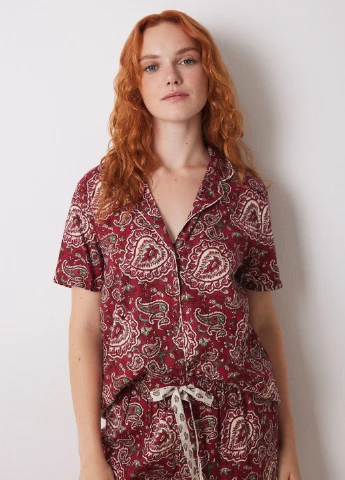 Красная всесезон пижама (рубашка, брюки) рубашка + брюки Women'secret