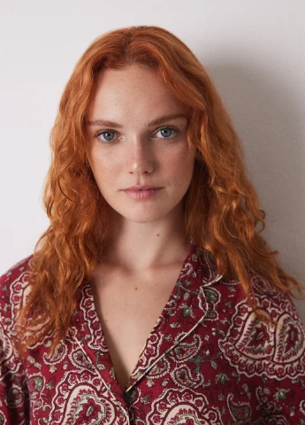 Красная всесезон пижама (рубашка, брюки) рубашка + брюки Women'secret
