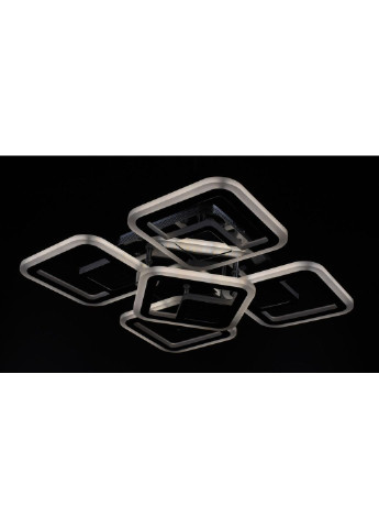 Люстра потолочная LED с пультом A2720/4+1S-3D-ch Хром 10х40х40 см. Sunnysky (253527894)