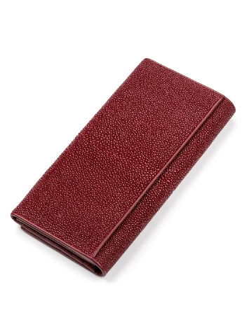 Жіночий шкіряний гаманець 18,5х9,5 см Stingray Leather (252128352)