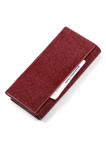 Жіночий шкіряний гаманець 18,5х9,5 см Stingray Leather (252128352)