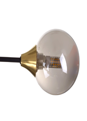 Стельова люстра BR-01 639C/8 G9 BK/G Brille (251891799)