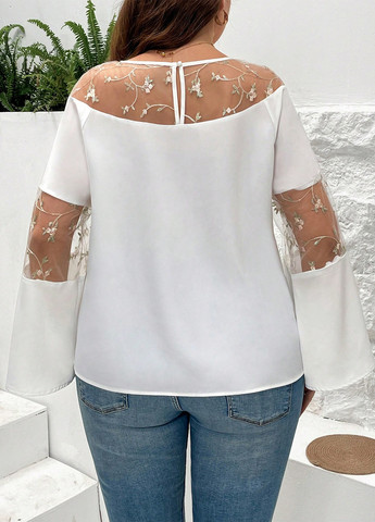 Біла блуза SHEIN