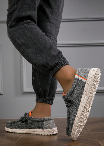 Комбинированные кэжуал лоферы SHEIN без шнурков