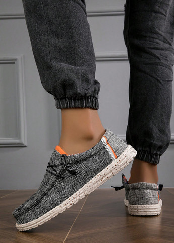 Комбинированные кэжуал лоферы SHEIN без шнурков