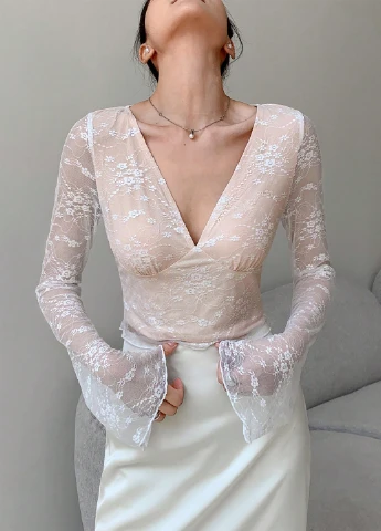 Біла блуза SHEIN