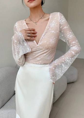 Біла блуза SHEIN