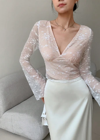 Біла блуза SHEIN