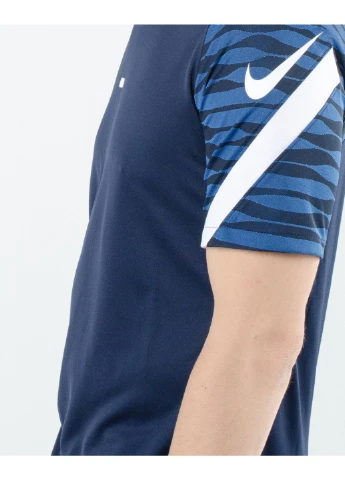 Синяя футболка m nk dry strke21 top ss Nike