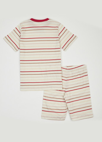 Молочний літній комплект (футболка, шорты) ArDoMi