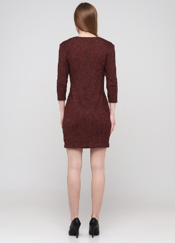 Коричнева кежуал сукня сукня светр NikTan меланжева