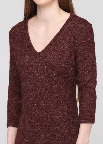 Коричнева кежуал сукня сукня светр NikTan меланжева