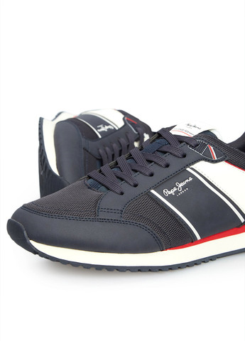 Темно-синие всесезонные кроссовки Pepe Jeans
