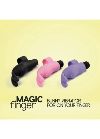 Вібратор на палець Magic Finger Vibrator Pink FeelzToys (254734290)