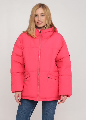Кислотно-розовая зимняя куртка Sobello