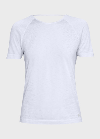 Белая всесезон футболка с коротким рукавом Under Armour