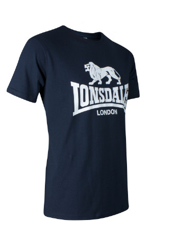 Темно-синяя футболка Lonsdale LOGO