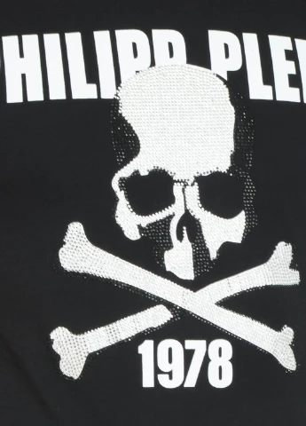 Чорна футболка Philipp Plein