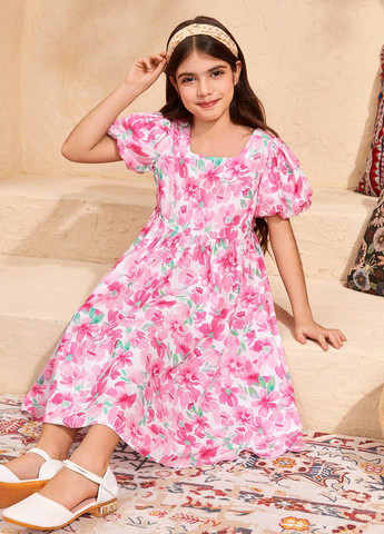 Розовое платье SHEIN (367194654)