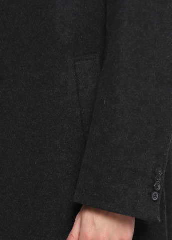 Темно-серое демисезонное Пальто однобортное A W Dunmore
