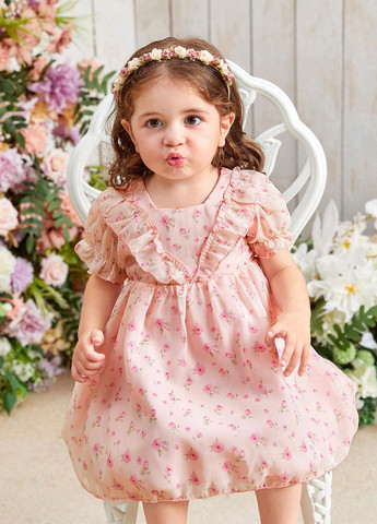 Светло-розовое платье SHEIN (326580640)