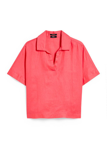 Рожева літня блуза C&A