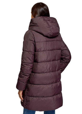 Фиолетовая зимняя куртка Oodji