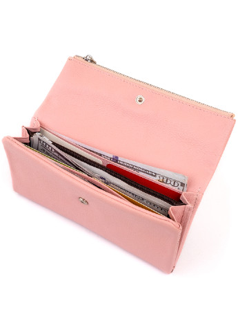 Женский кожаный кошелек-клатч 18,5х9,8х2 см st leather (252132699)