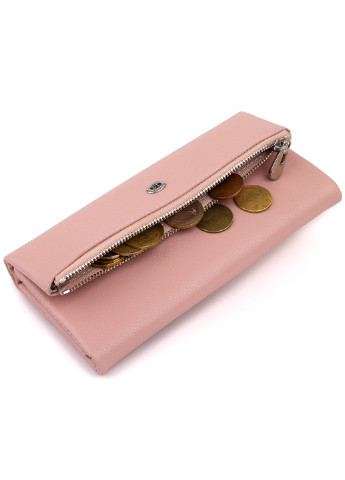 Женский кожаный кошелек-клатч 18,5х9,8х2 см st leather (252132699)
