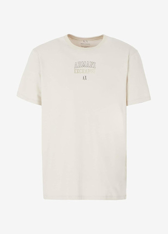 Бежева футболка Armani Exchange