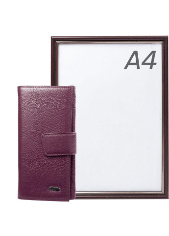 Жіночий шкіряний гаманець 10х19х2,5 см Canpellini (252129536)