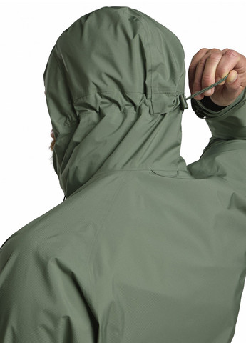 Серо-зеленая демисезонная ветровка Jack Wolfskin PRELIGHT 2.5L LT JKT M