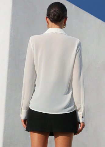 Біла блуза SHEIN