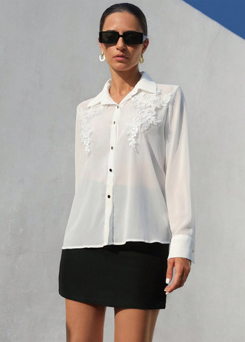 Біла блуза SHEIN