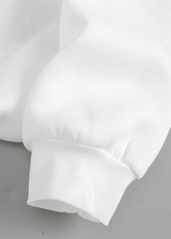 Белый свитшот SHEIN новогодний без декора (333529629)