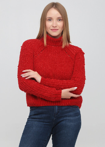 Червоний демісезонний светр Jennyfer