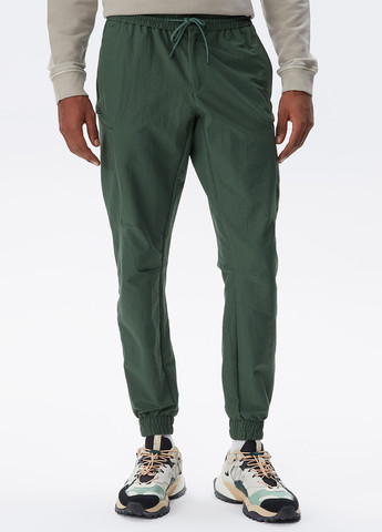 Зеленые спортивные демисезонные джоггеры брюки Lacoste