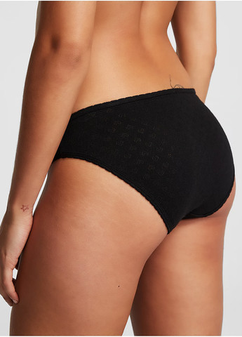 Чорний демісезонний комплект (бюстгальтер, трусики) Victoria's Secret