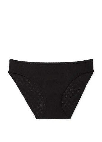 Чорний демісезонний комплект (бюстгальтер, трусики) Victoria's Secret